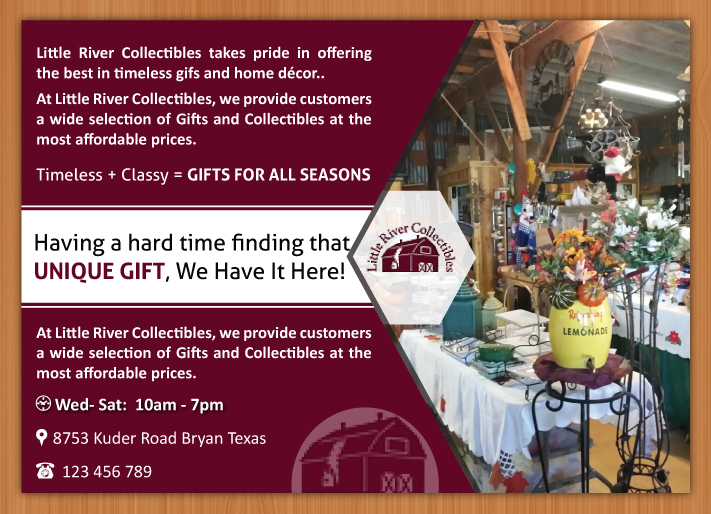 Advertisement Design by Sbss for Little River Collectibles | Design #4454445