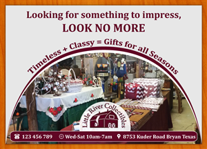 Advertisement Design by Sbss for Little River Collectibles | Design: #4454455