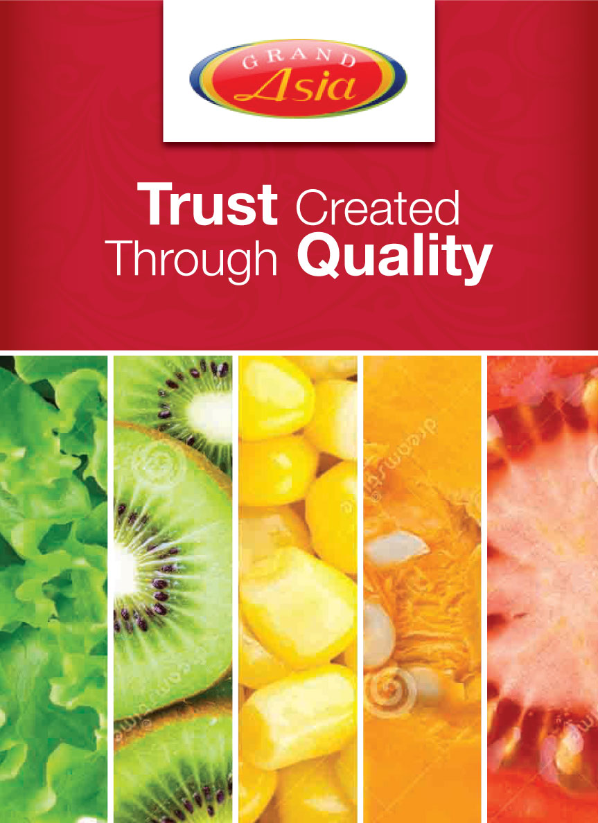 Brochure Design by Impressive Solutions for Grand Asia Food Industry Co. Ltd 5/127 Soi Udomsab, Baromrajchonnanee Rd., | Design #4475362