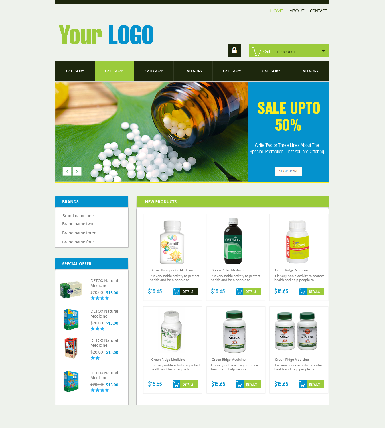 Web Design by Nadeem Sajjad for this project | Design #4490530