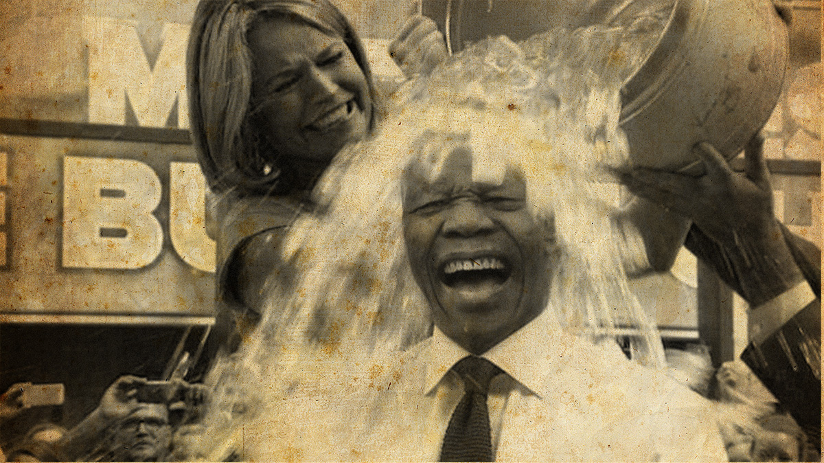 What if historical figures did the Ice Bucket Challenge?