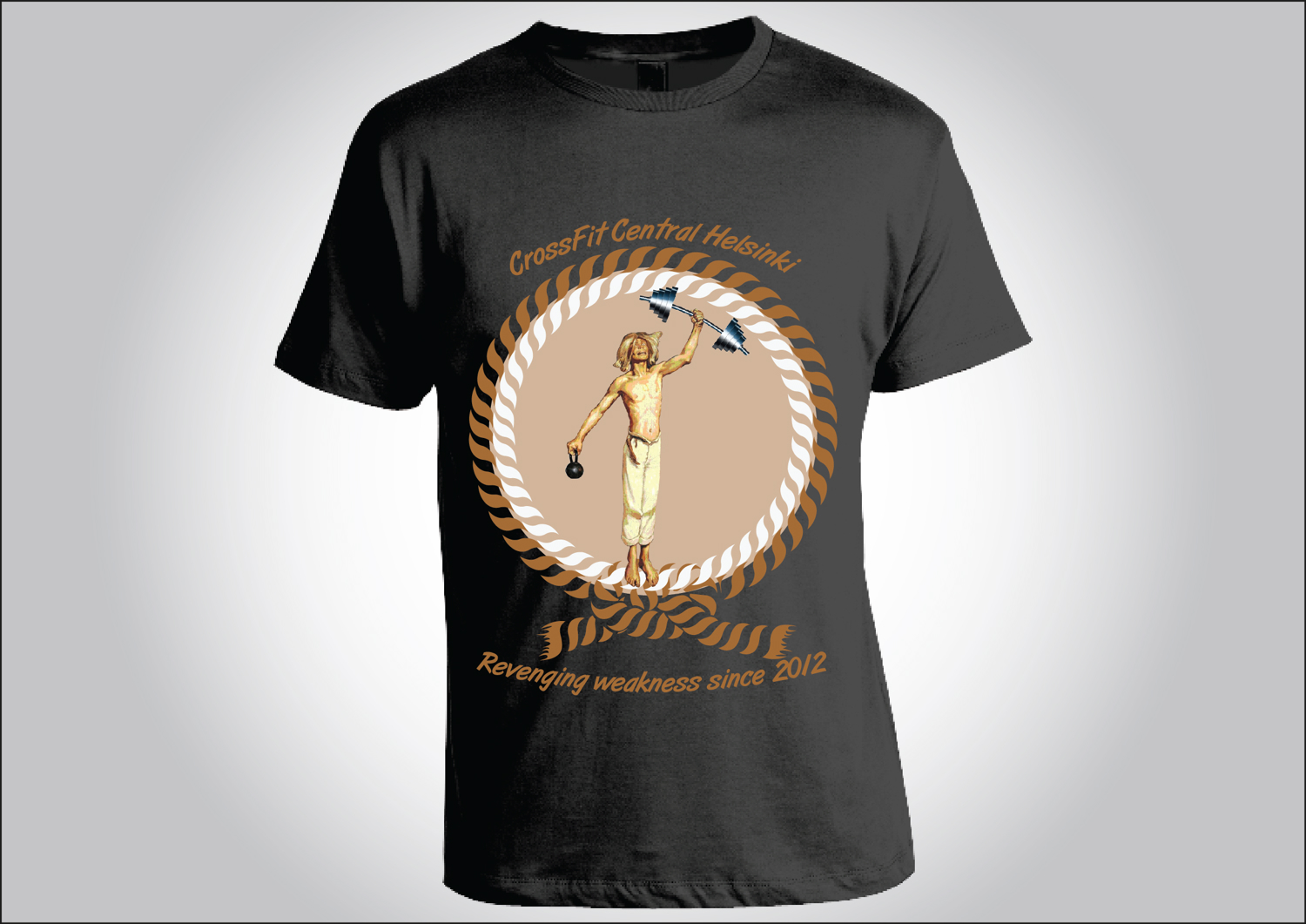 T-shirt Design by pb for CrossFit Central Helsinki | Design #1265168