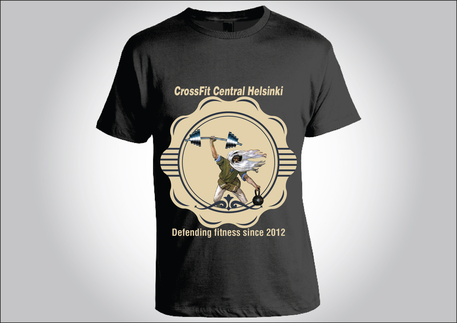 T-shirt Design by pb for CrossFit Central Helsinki | Design #1265202