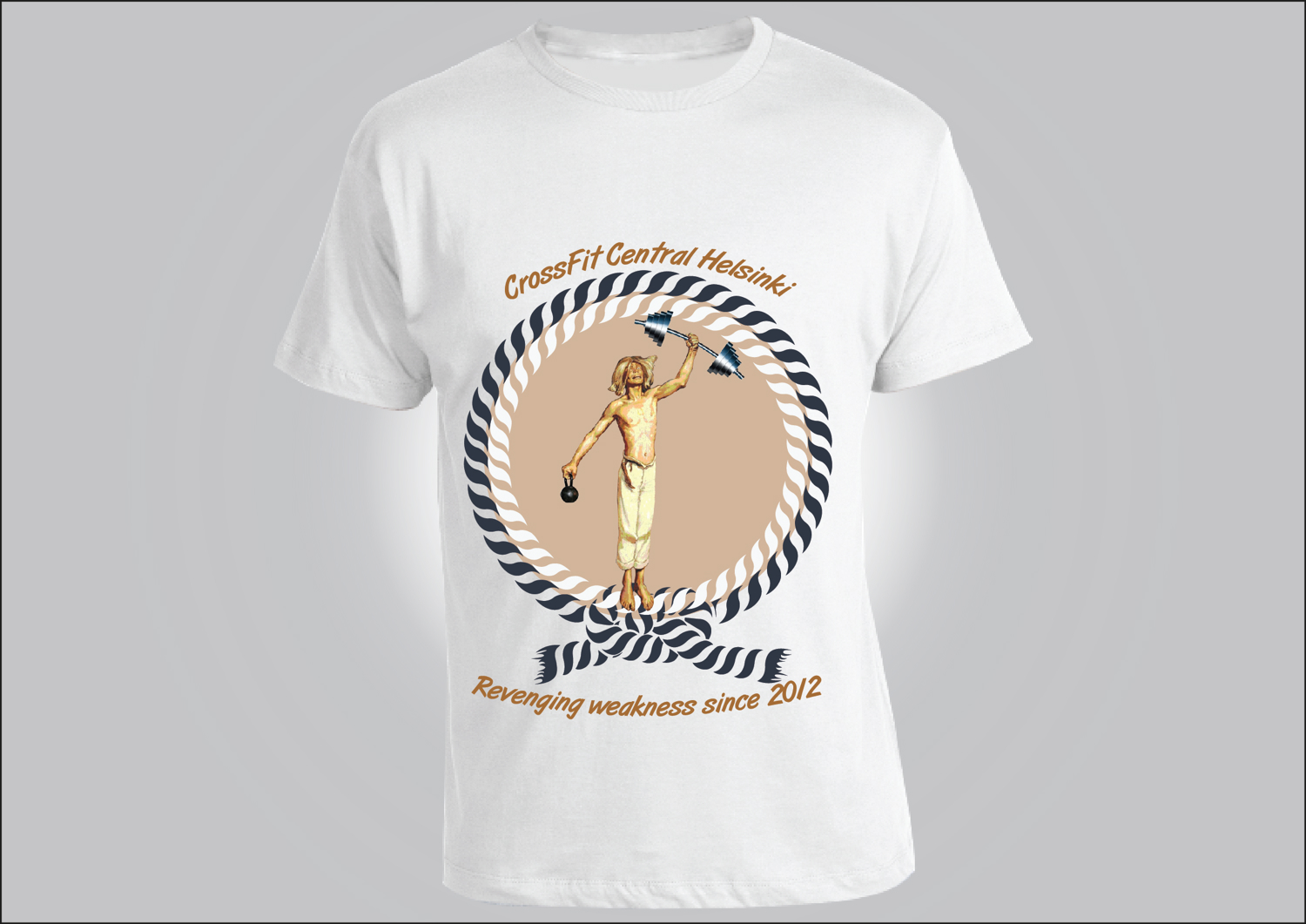 T-shirt Design by pb for CrossFit Central Helsinki | Design #1265203