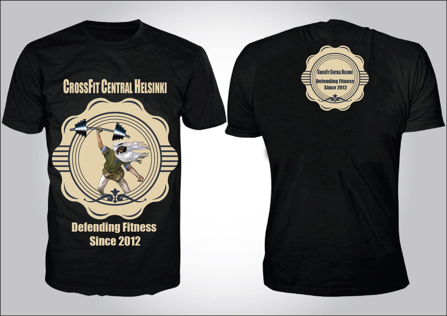 T-shirt Design by pb for CrossFit Central Helsinki | Design #1271957