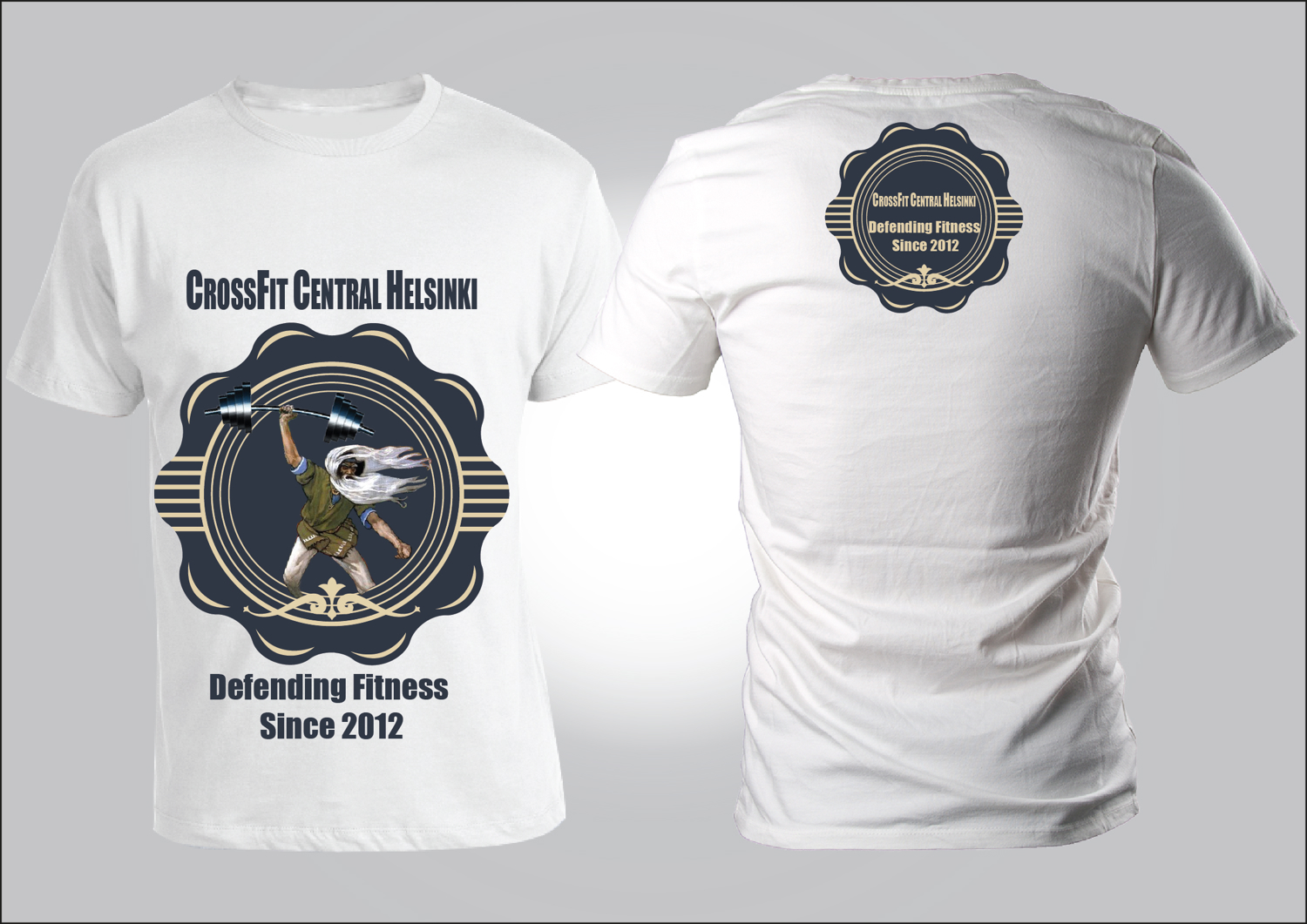 T-shirt Design by pb for CrossFit Central Helsinki | Design #1271961