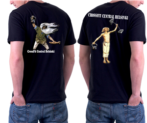 T-shirt Design by stephendesigns for CrossFit Central Helsinki | Design #1280561