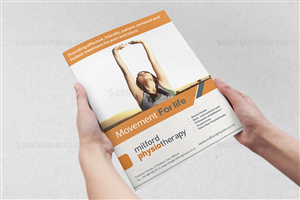 Brochure Design by CENTERSPREAD for Milford Physiotherapy | Design #4536695