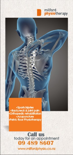 Brochure Design by hema dhawan for Milford Physiotherapy | Design #4535015