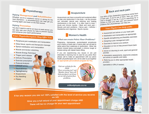 Diseño de Brochure por Adylhere para Milford Physiotherapy | Diseño: #4497230