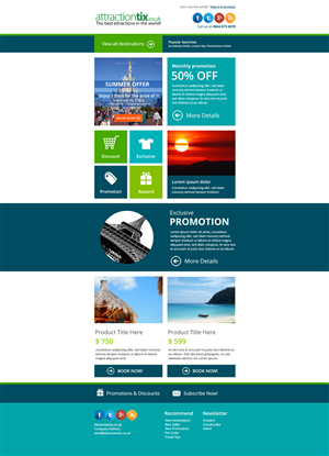 Newsletter Design by Hypergraph® for this project | Design: #4540087