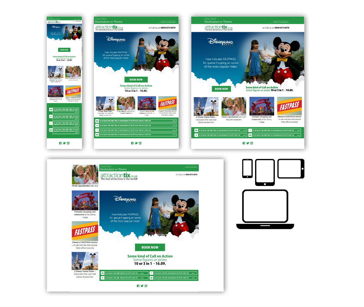 Newsletter Design by Maestral for this project | Design #4521537