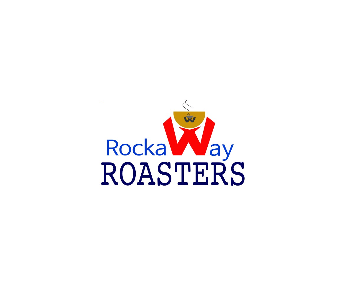 Coffee Shop Logo Design for Rockaway Roasters by mindmagic Design