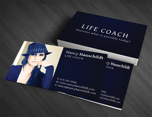 Diseño de Tarjeta de Presentación por  Artman para Nancy Hauschildt Life Coaching | Diseño: #4506932