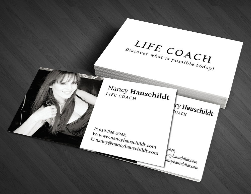 Business Card Design by  Artman for Nancy Hauschildt Life Coaching | Design #4514087