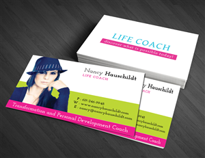 Diseño de Tarjeta de Presentación por  Artman para Nancy Hauschildt Life Coaching | Diseño: #4548353