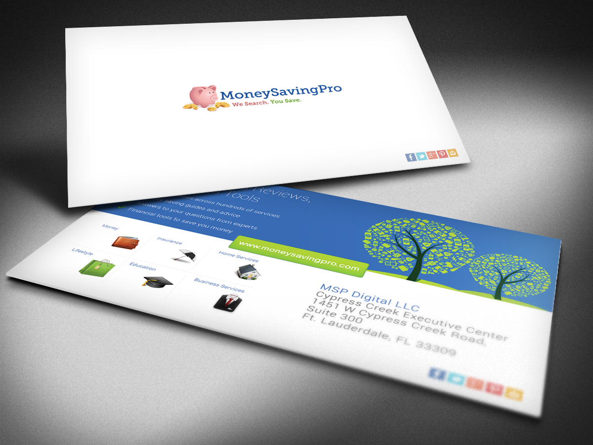 Design de Carte de Visite par FutureDesigne pour MSP Digital LLC | Design #4461920