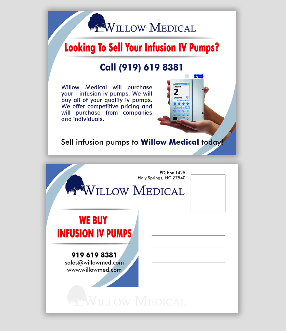 Postkarten-Design von HollyBlue Studio für dieses Projekt | Design #4448761