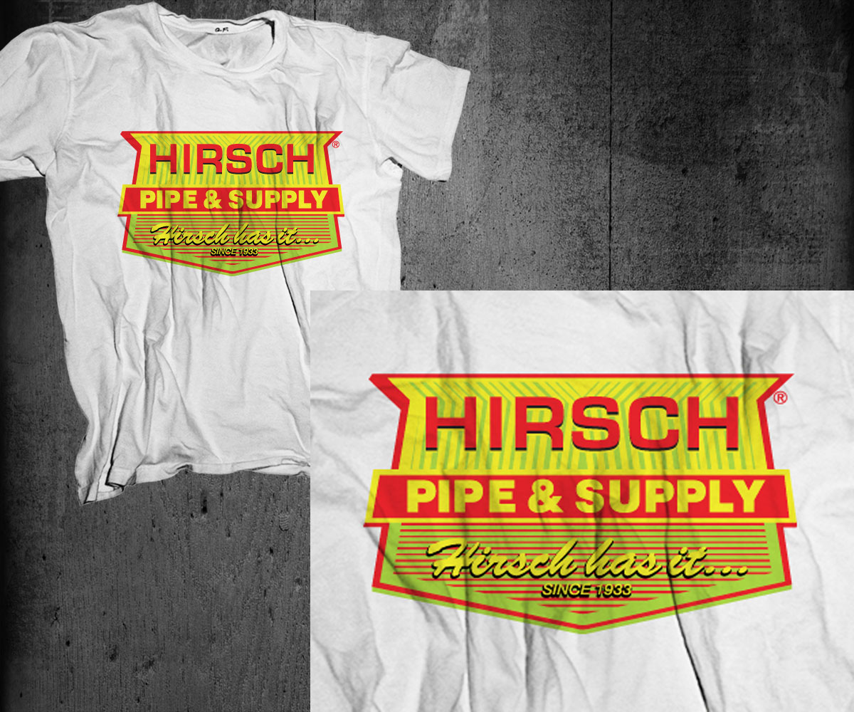 T-Shirt-Design von TRHZ für Hirsch Pipe & Supply Co. | Design #4445240