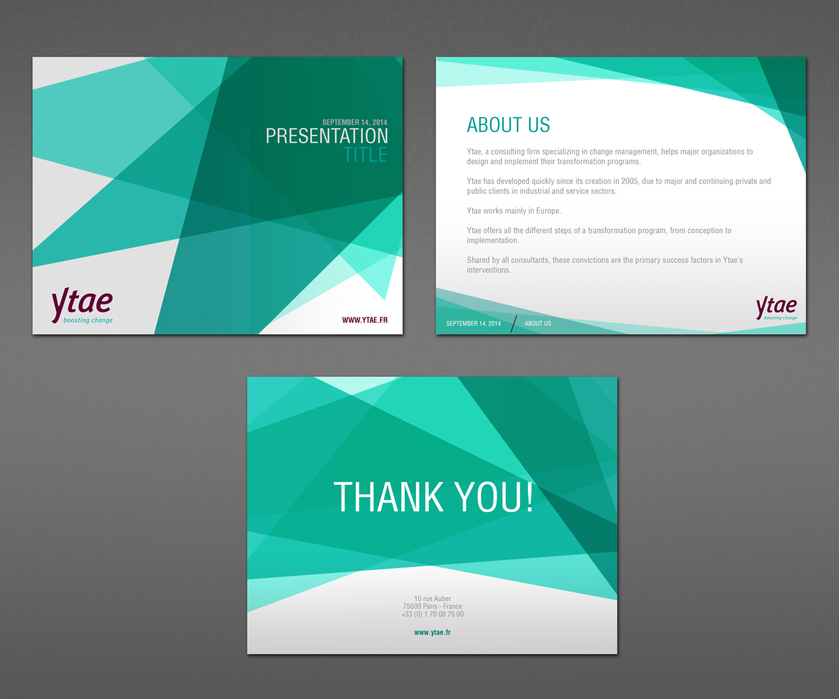 french powerpoint template