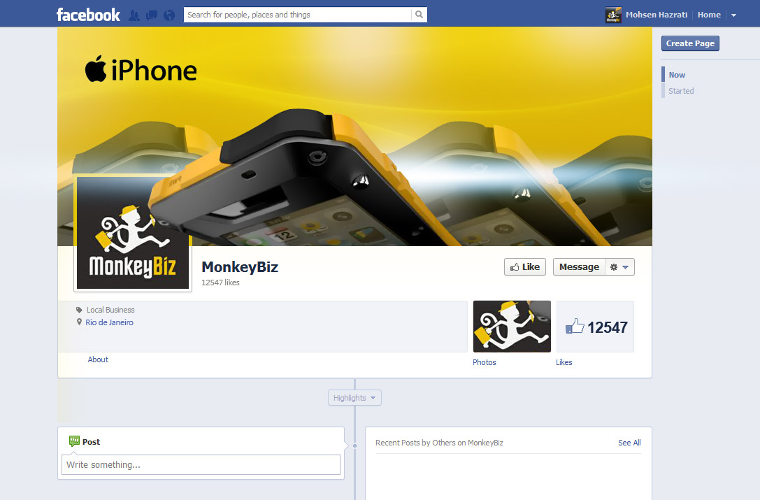 Facebook Design by Mossen for this project | Design #1277716