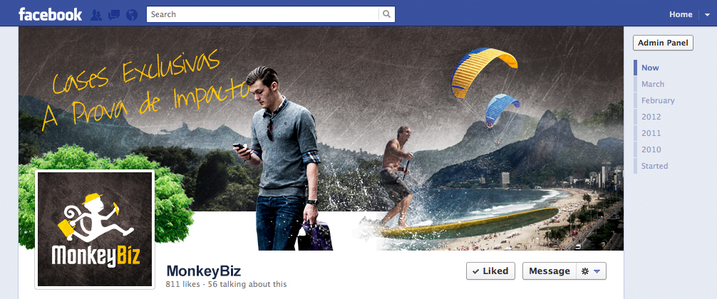 Facebook Design by Fuxxo Works for this project | Design #1294677