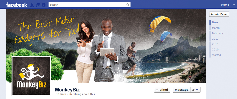 Facebook Design by Fuxxo Works for this project | Design #1335708