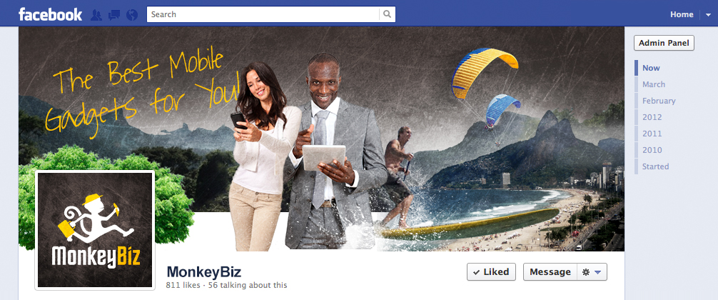 Facebook Design by Fuxxo Works for this project | Design #1341271