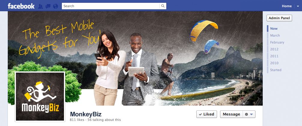 Facebook Design by Fuxxo Works for this project | Design #1342182