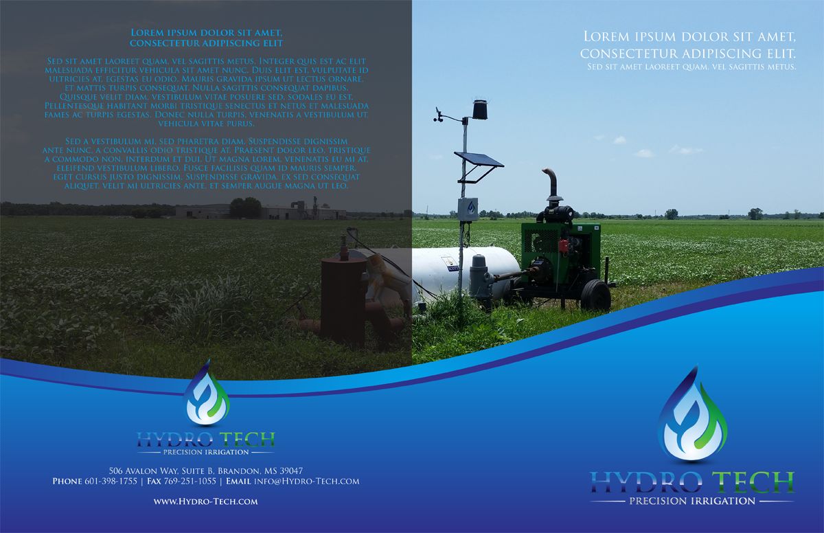 Brochure Design by barinix for Hydro Tech  | Design #4466190