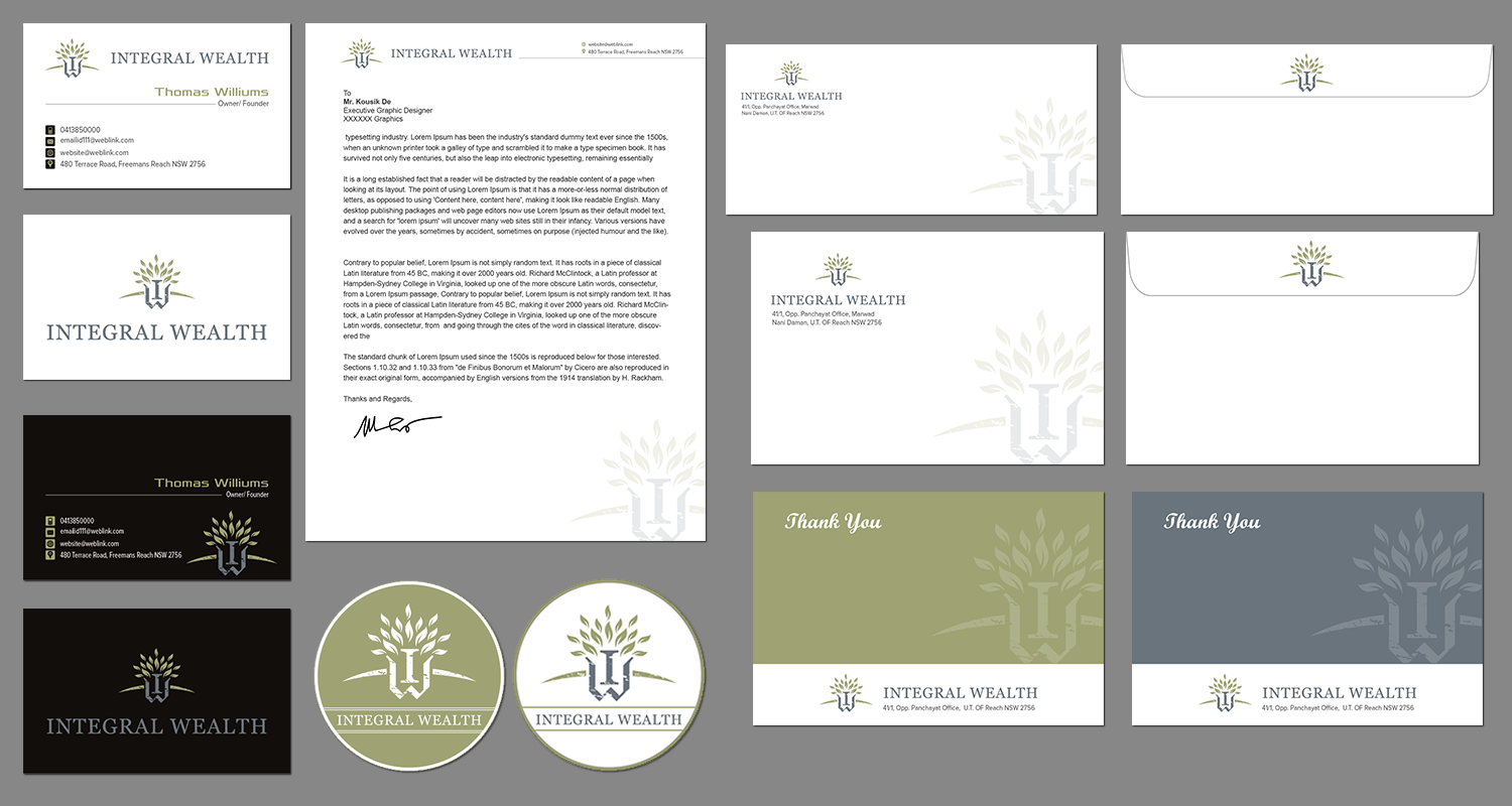 Stationery Design by kousik for this project | Design #4465888