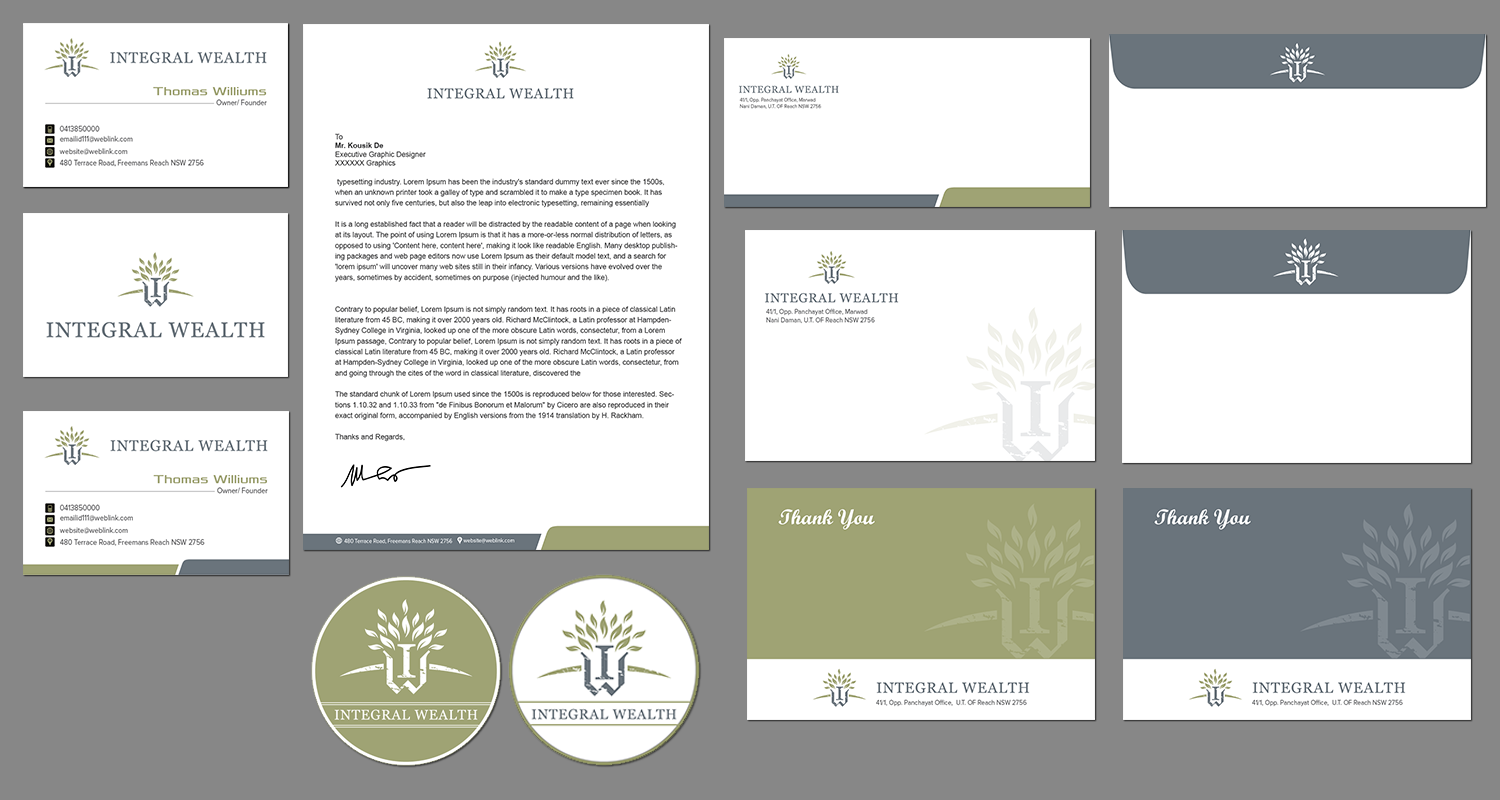 Stationery Design by kousik for this project | Design #4465896