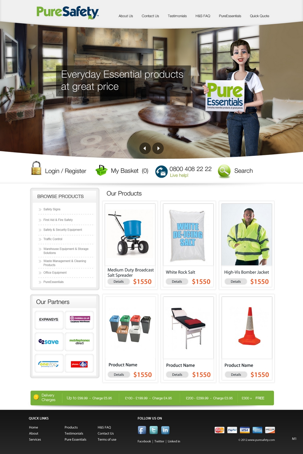 Web Design by pb for this project | Design #1266379