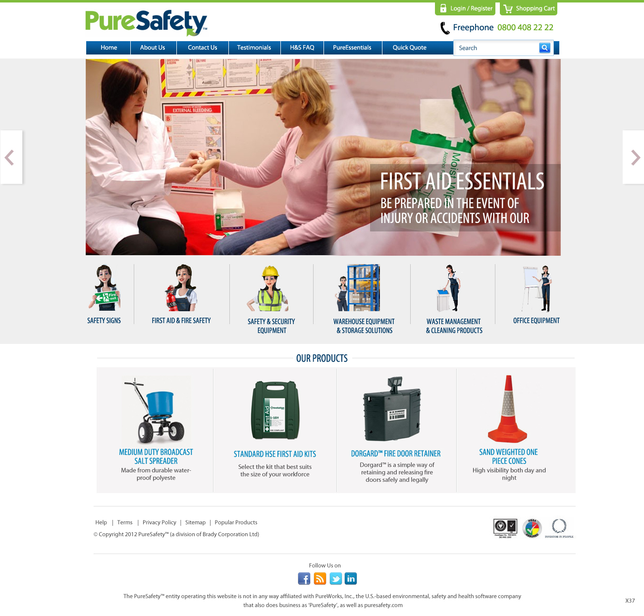 Web Design by pb for this project | Design #1266397