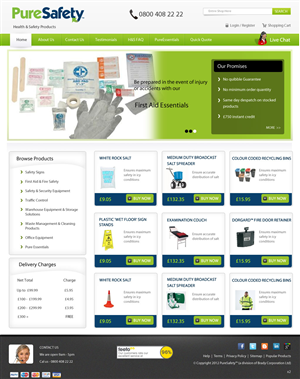 Web Design by pb for this project | Design: #1268719