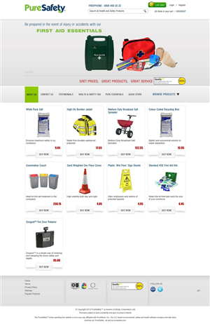 Web Design by pb for this project | Design: #1275712