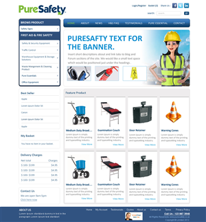 Web Design by Gurjeet k  for this project | Design: #1274255