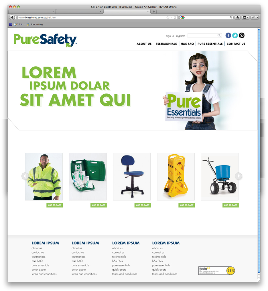 Web Design by crummell for this project | Design #1272261