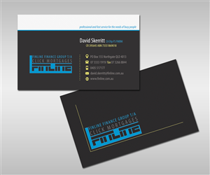 Business Card Design by midorichan for Finline Finance Group | Design: #4477659