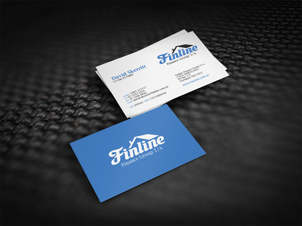 Diseño de Tarjeta de Presentación por diRtY.EMM para Finline Finance Group | Diseño #4486615