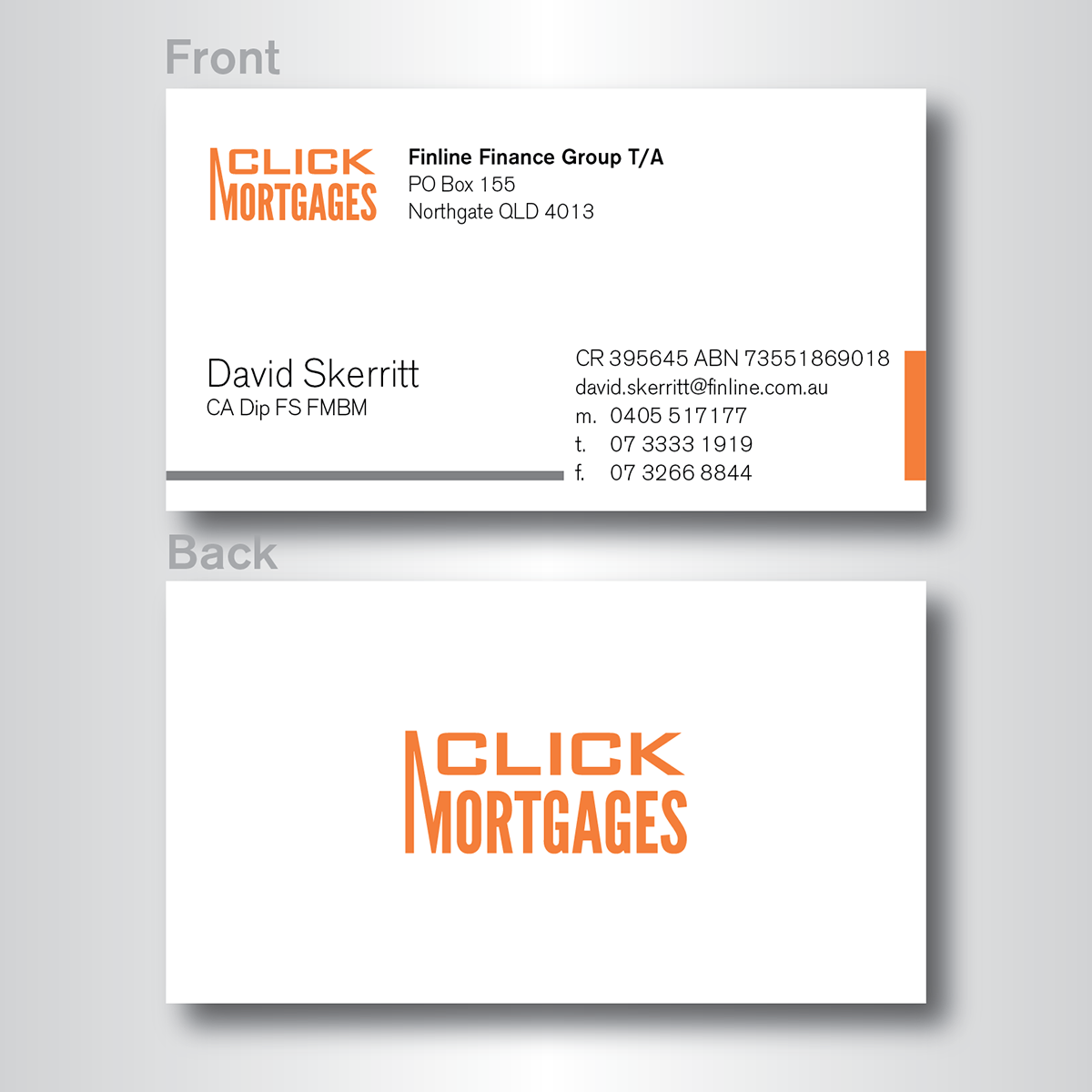 Business Card Design by dotnot for Finline Finance Group | Design #4480039