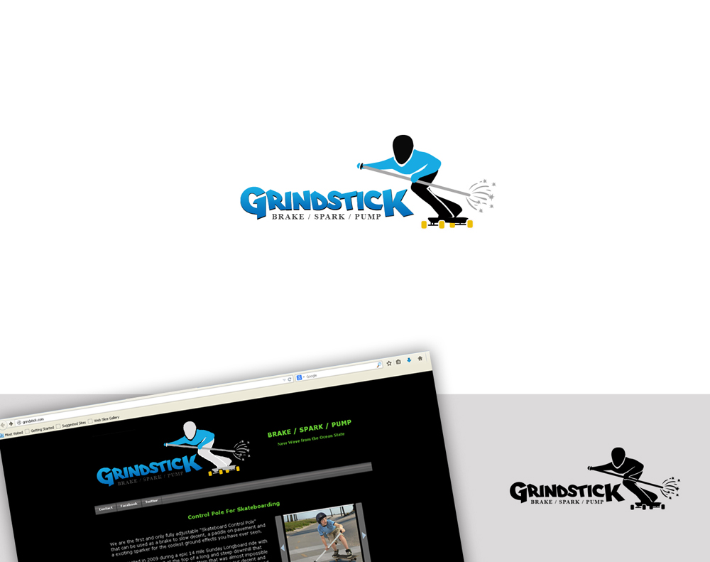 Logo Design by ronald for grindstick l.l.c. | Design #4535854