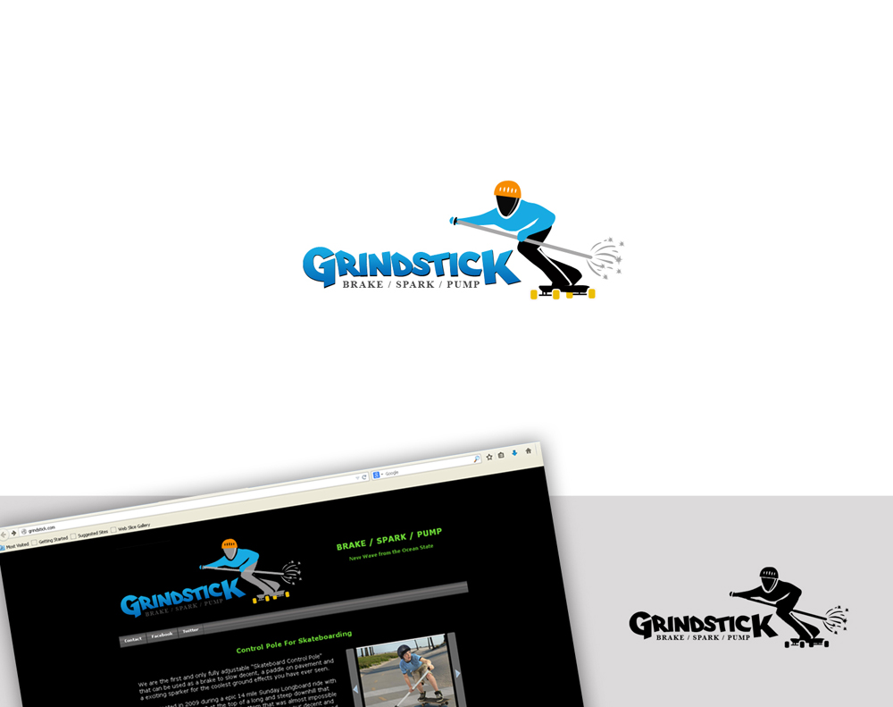 Logo Design by ronald for grindstick l.l.c. | Design #4553453