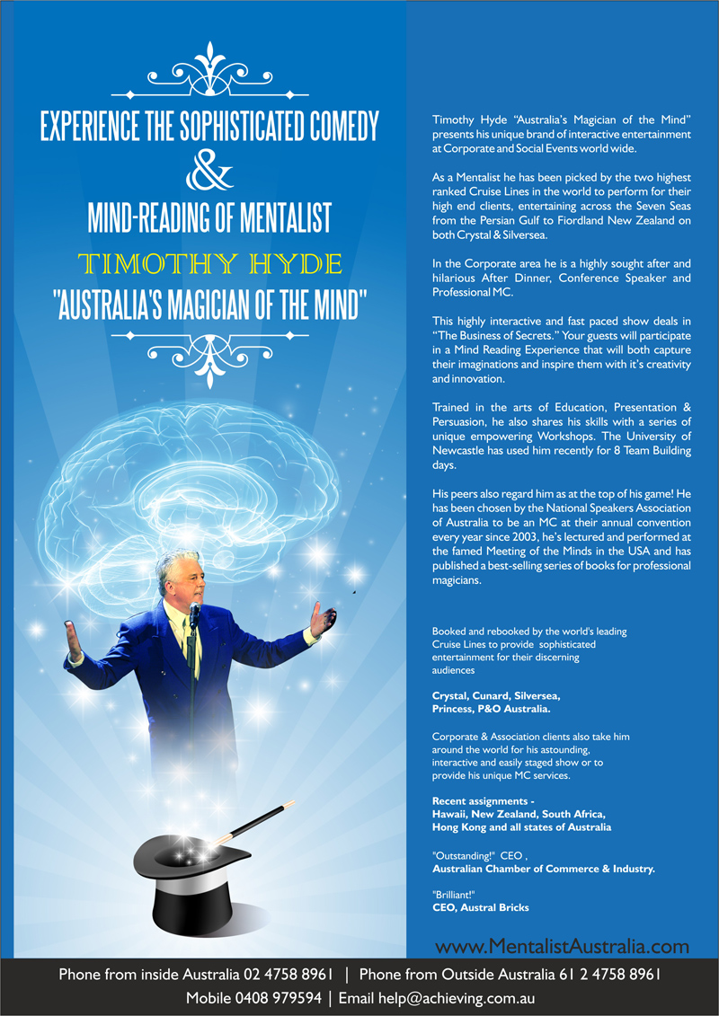 Flyer Design by Ramaling Belkote for Achieving the Impossible | Design #4448316