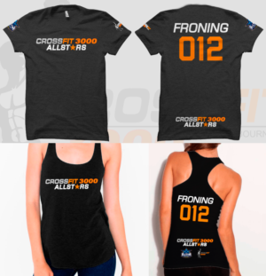 Crossfit Competition t-shirt design