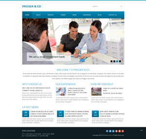 Web Design by pb for Presser & Co | Design: #4457848