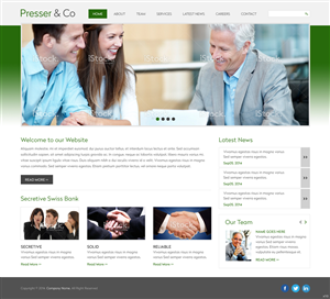 Web Design by pb for Presser & Co | Design: #4463354