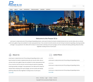 Web-Design von Brajpal Freelance Website Designer für Presser & Co | Design #4452651