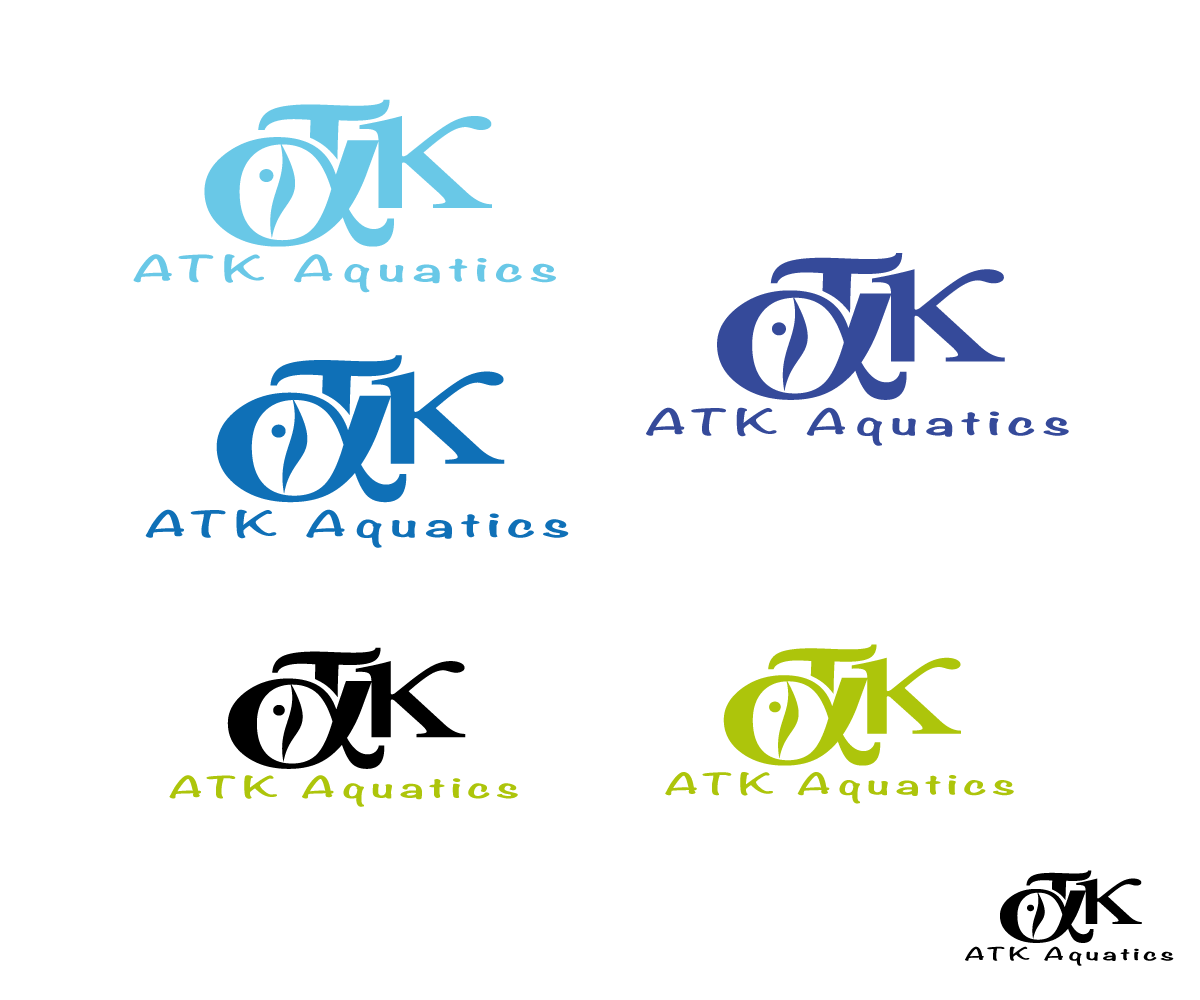 Logo Design by Janice Soh for ATK Aquatics | Design #4487576