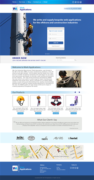Web Design par Wings on web pour Total Coating Solutions Ltd | Design : #4474970